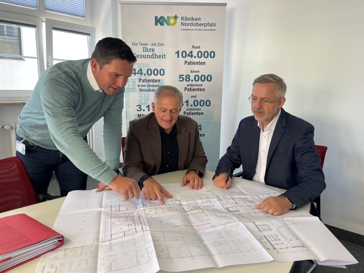 Genehmigung für Umbau am Krankenhaus Tirschenreuth - Baubeginn offen