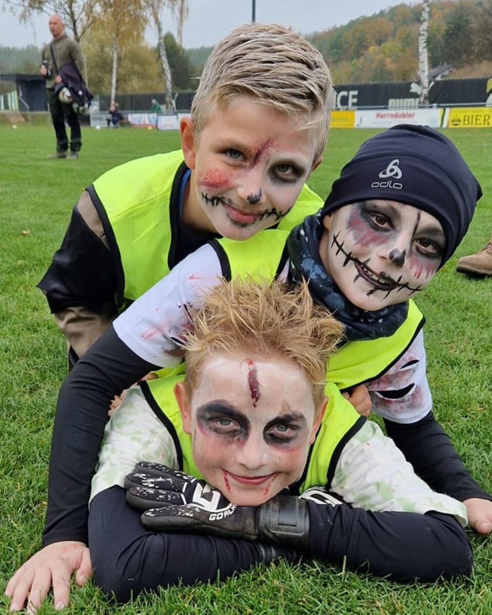 Grusel-Fußball beim Halloween-Cup in Rieden am 26. Oktober