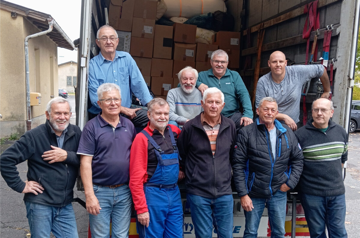 Hilfstransport in Bulgarien gut angekommen