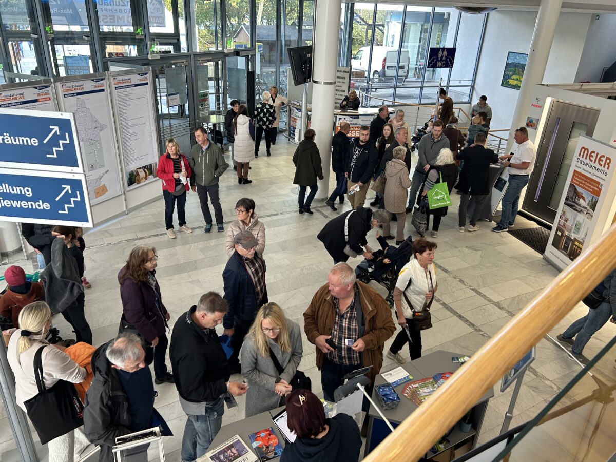 Bau- und Immobilienmesse „MeinZuhause!“ begeistert mit starken Themen und großem Besucherinteresse