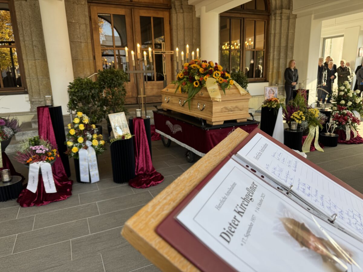 Dieter Kirchgeßner: Trauerfeier für einen prägenden Weidener Unternehmer