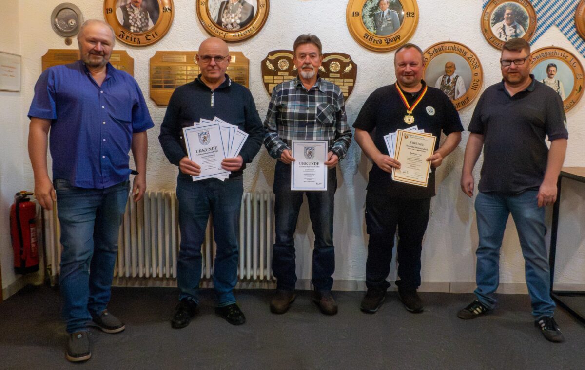 Feuerschützengesellschaft: Bernhard Lang ist deutscher Meister