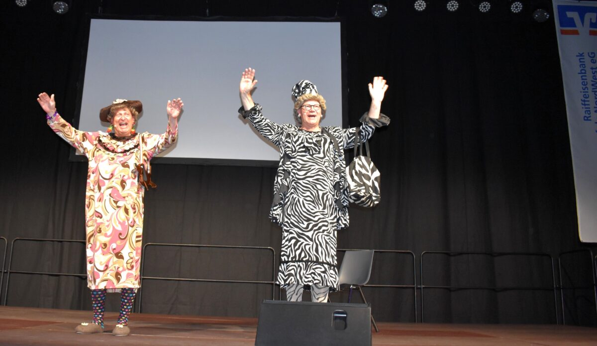 Kunst und Komik mit dem Fürther Witwenpärchen