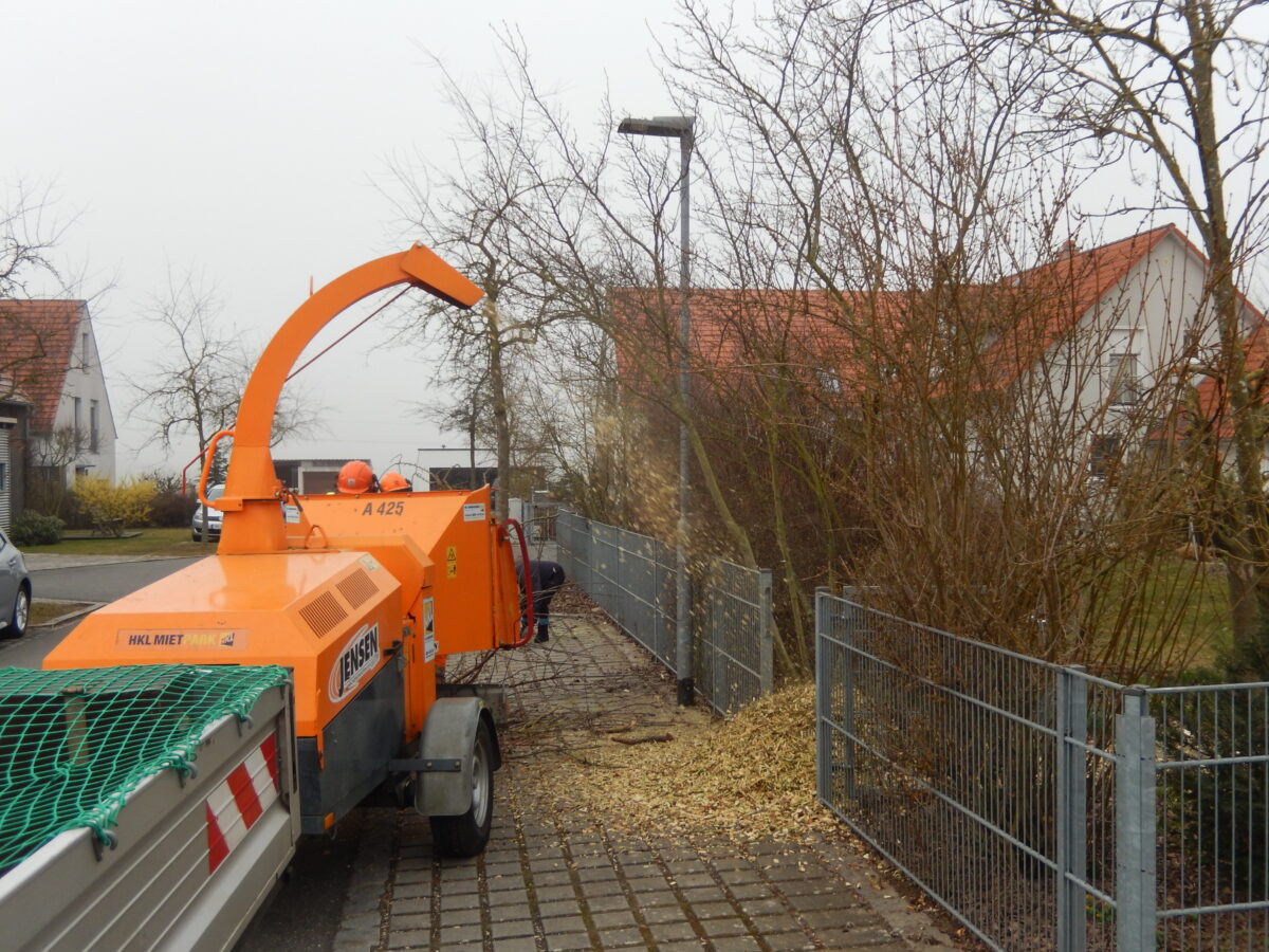 Stadtgärtnerei bietet Häckselwoche im November in Amberg an