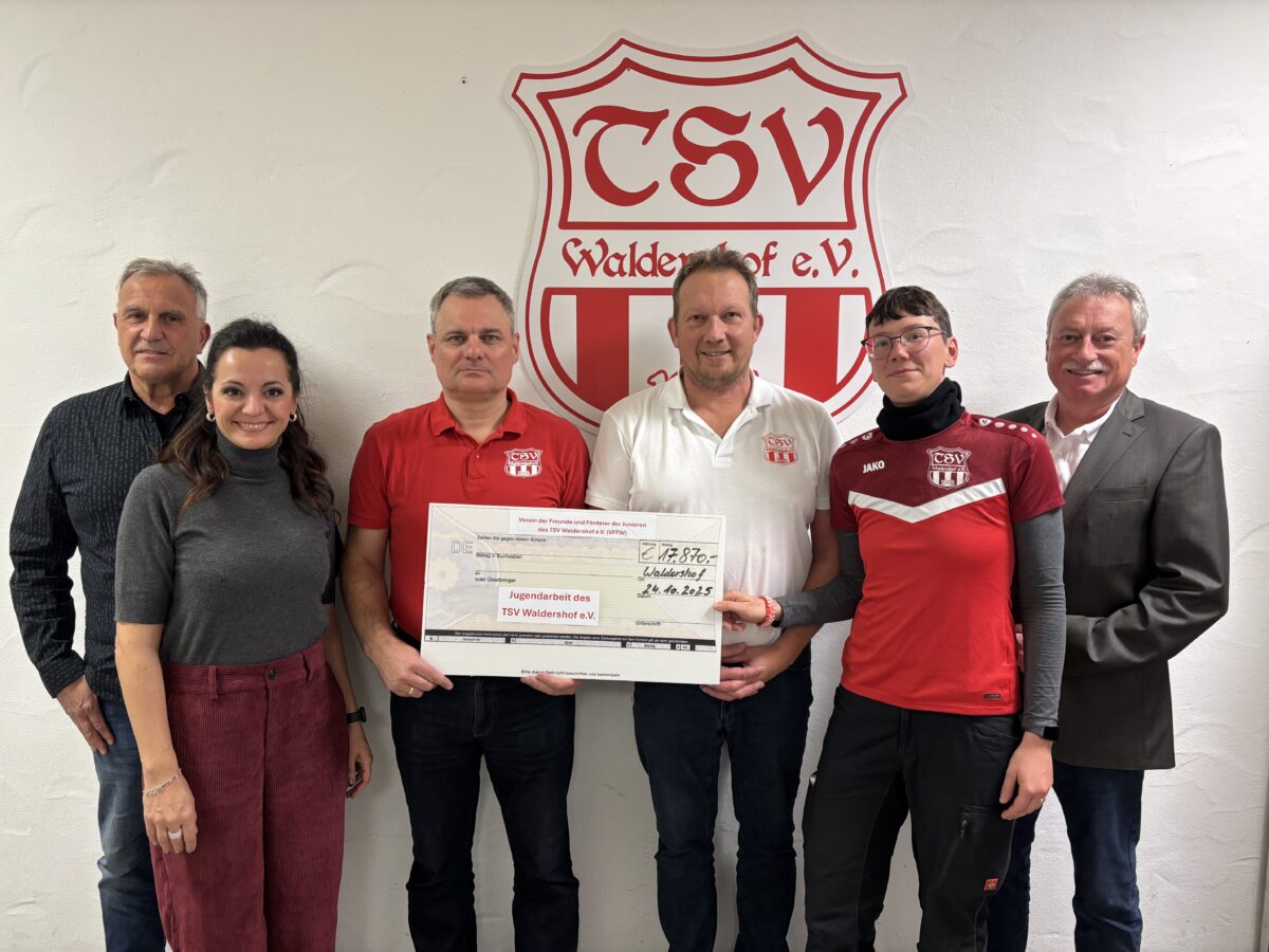 Jugendförderverein des TSV Waldershof: 17.200 Euro Förderung und Neuwahlen