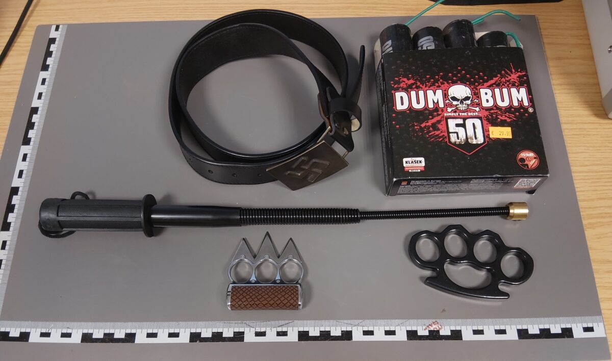 Bundespolizei stoppt Fahrzeug mit jeder Menge Verbotenem im Gepäck