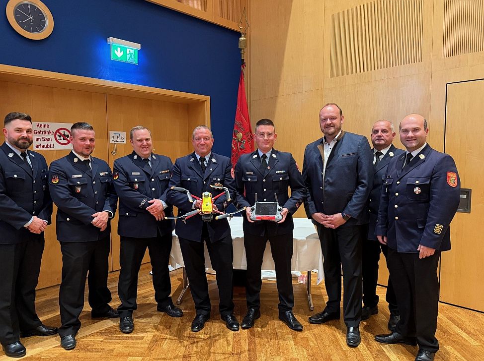 Neue Drohne unterstützt Feuerwehr in Neustadt