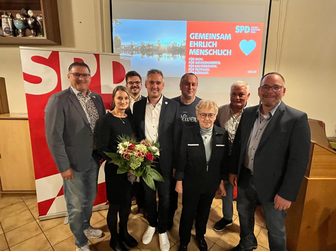 SPD kürt Andreas Solter zum Bürgermeisterkandidaten in Weiherhammer