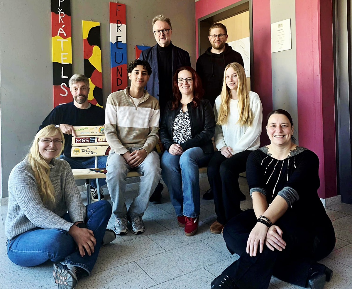 MGS Eschenbach: Ameen und Alina - Ein starkes Duo für die Mitschüler