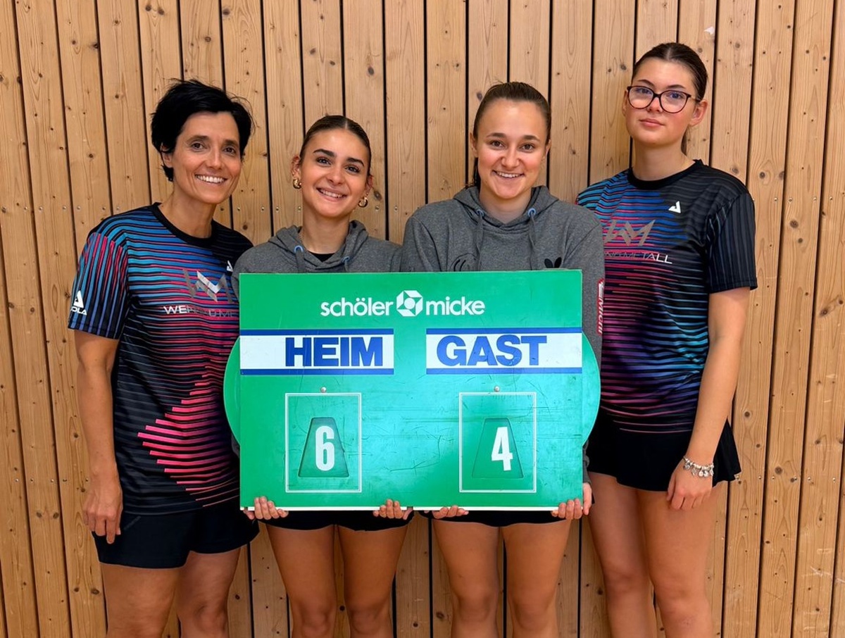 Neusorg - Perfekter Start für die Tischtennis-Damen