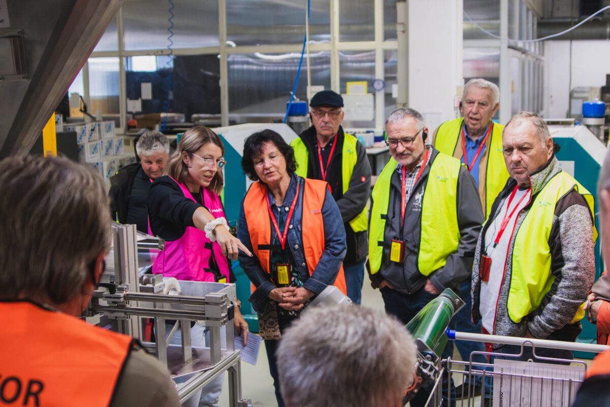 Feuerwehr Schönsee besucht puzzleYOU-Werk in Weißensulz