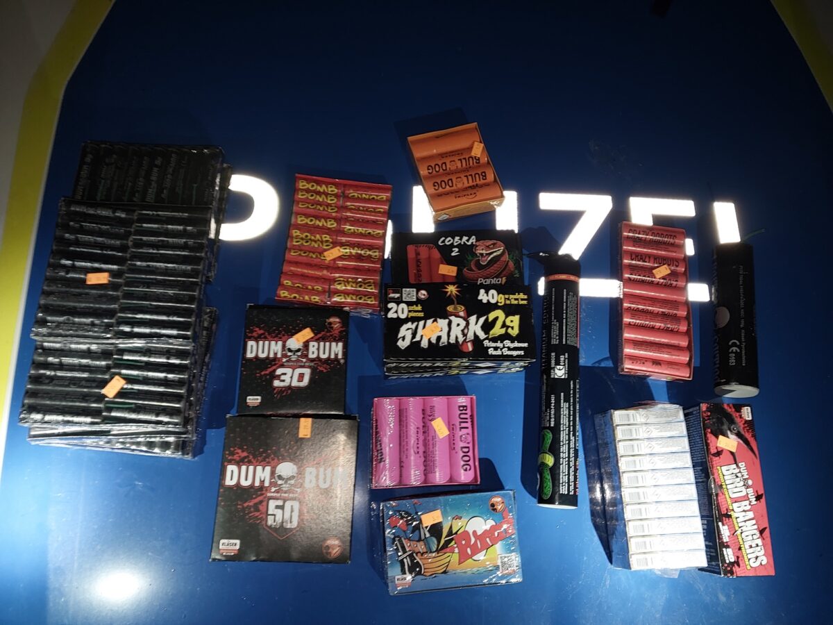 Vater und Sohn mit illegaler Pyrotechnik in Waldsassen ertappt