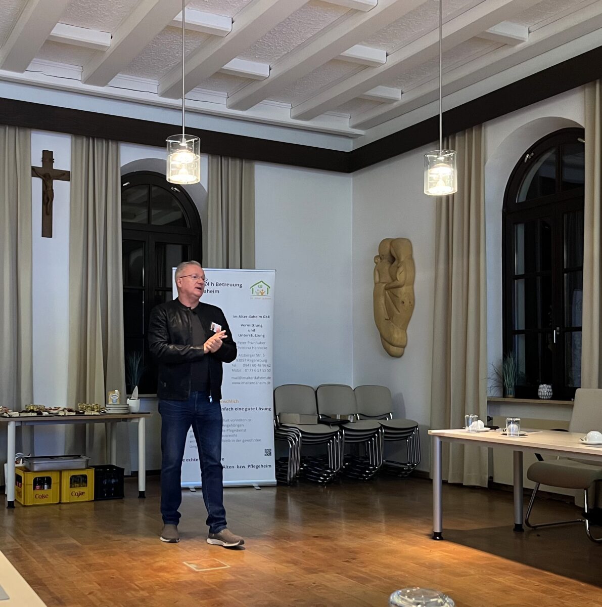 Behindertenbeauftragte informieren sich über 24-Stunden-Betreuung in Waldershof