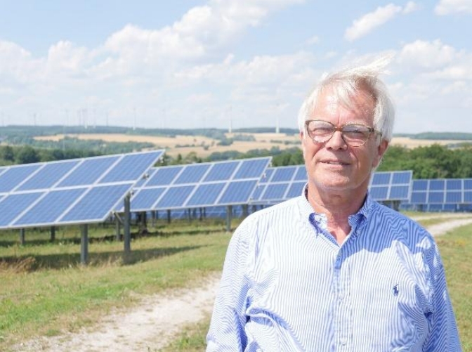 Bertram Fleck spricht über Energiewende in Weiden