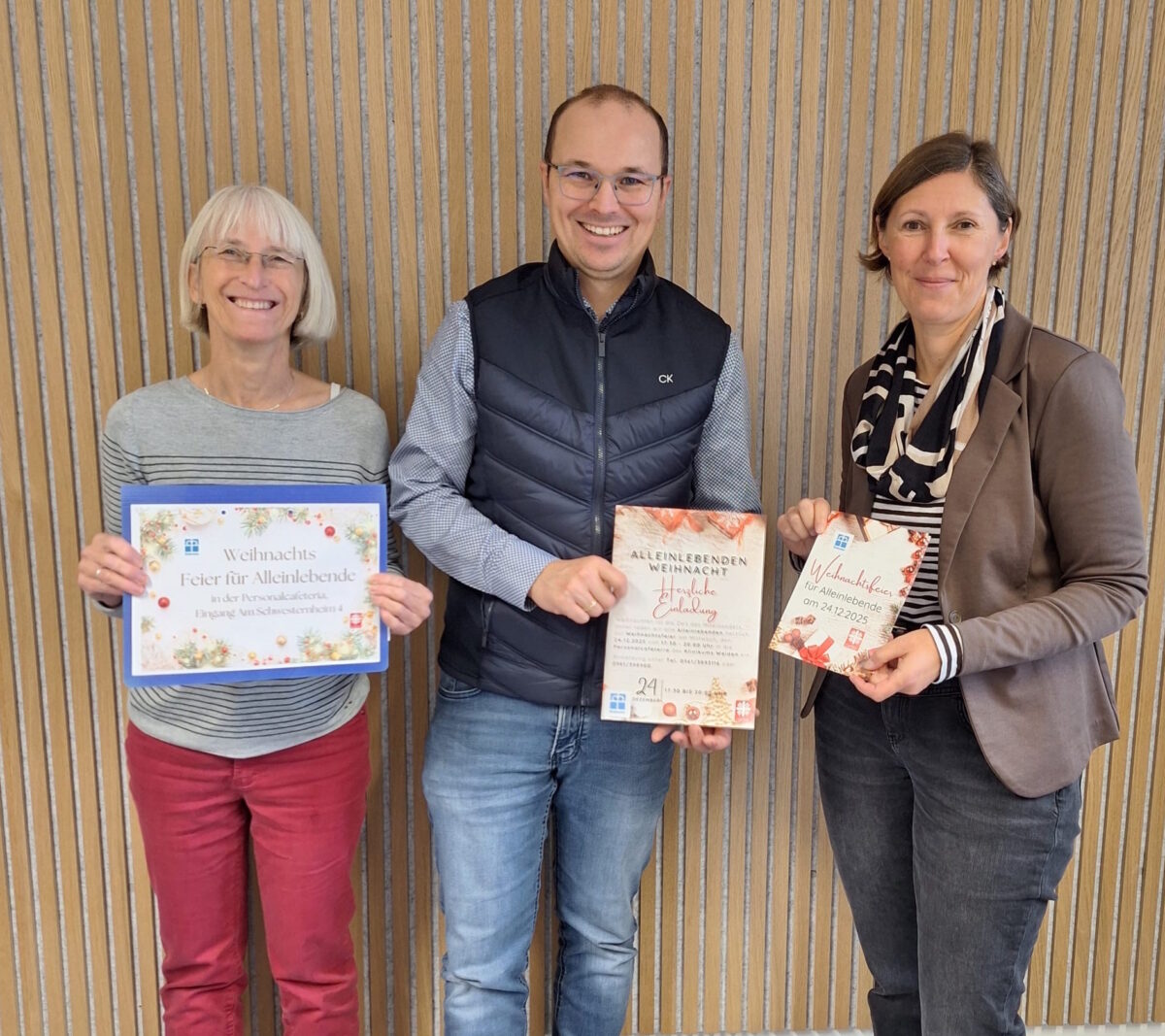Caritas und Diakonie laden in Weiden zur Alleinlebendenweihnacht