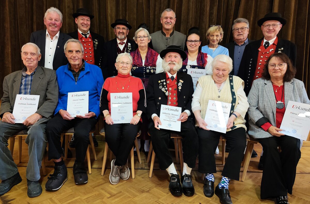 Christa Binner führt die „Altbairischen Weiden" - Wilhelm Binner Ehrenvorsitzender