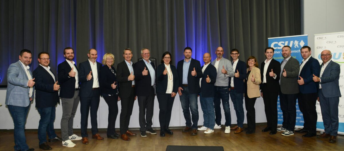 CSU nominiert Hartl und 16 Kandidaten in Luhe-Wildenau