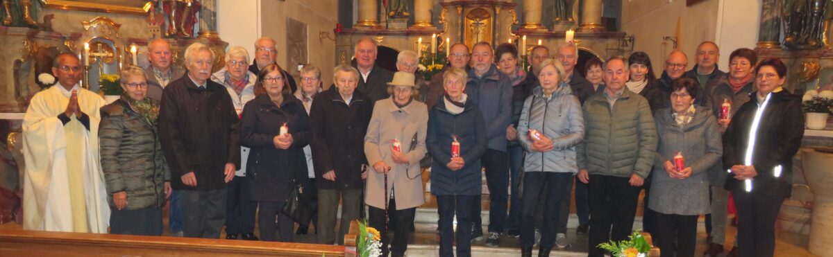 Ehejubiläum in katholischer Pfarrei Parkstein