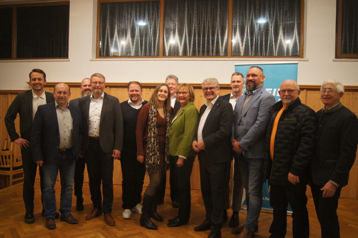 Freie Wähler feiern 40 Jahre Kreisverband Neustadt