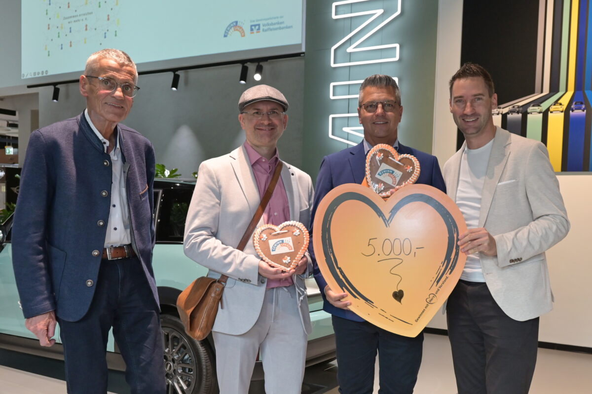 Gewinnsparverein Bayern unterstützt Hospizverein in Weiden mit 5.000 Euro