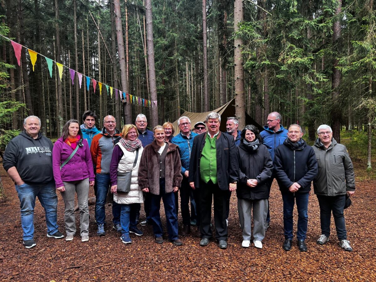 Algunder Gemeinderat zum Antrittsbesuch in Etzenricht
