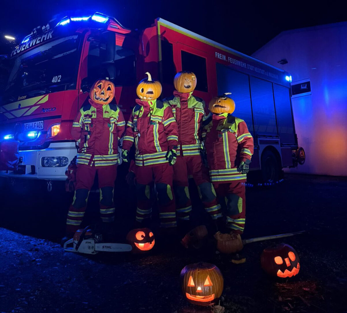 Halloween in der Oberpfalz: Viel Lärm um (fast) nichts – Polizei zieht gelassenes Fazit