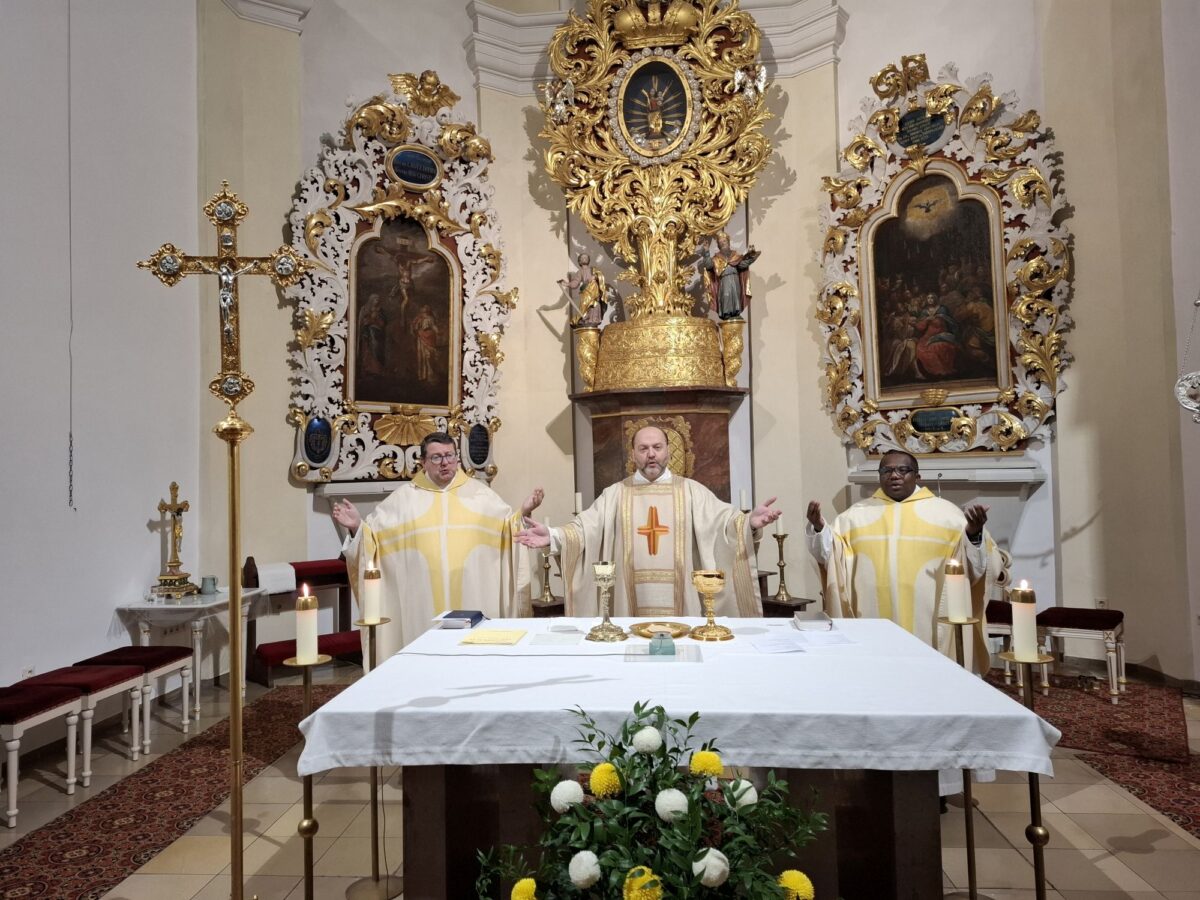 Hubertusmesse in Eslarn mit Jägerschlag und Jagdhornbläsern