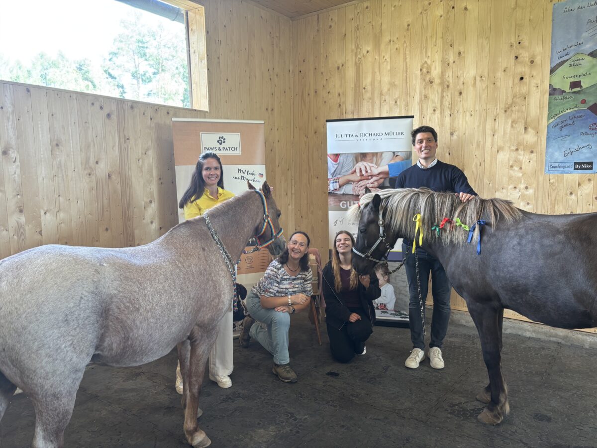 Spende ermöglicht pferdgestützte Ergotherapie in Weiden