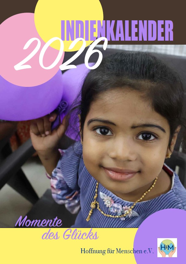 Spendenkalender für Indien in Neukirchen, Pleystei und Vohenstrauß