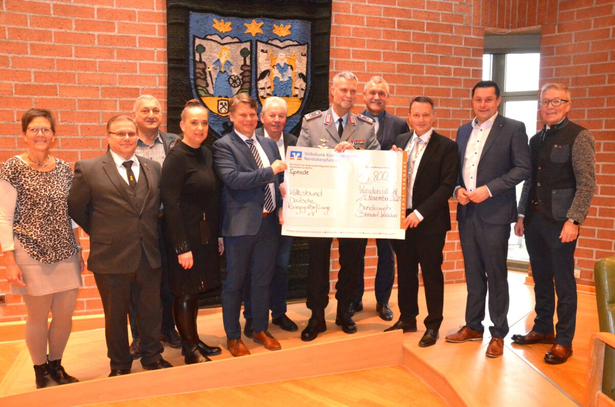 Sammelergebnis für den Volksbund Kriegsgräberfürsorge erbringt 19.800 Euro