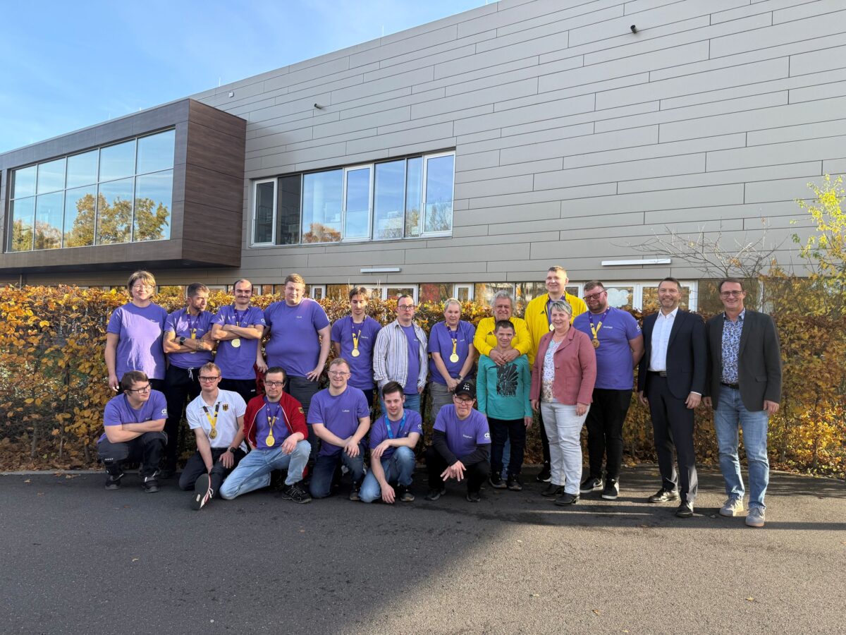 Lebenshilfe-Basketballer für Gold geehrt in Amberg