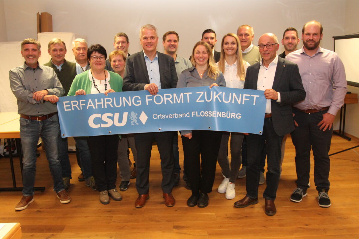 Meiler führt CSU in Flossenbürg geeint in den Wahlkampf