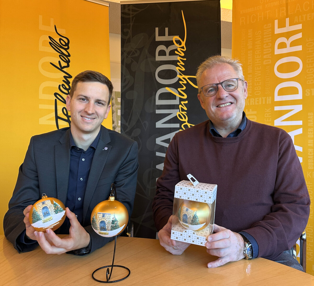 Neue Christbaumkugel mit Felsenkeller-Labyrinth in Schwandorf erhältlich