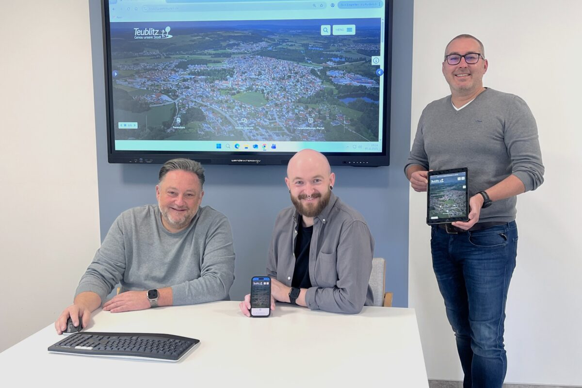 Neuer Internetauftritt der Stadt Teublitz geht online