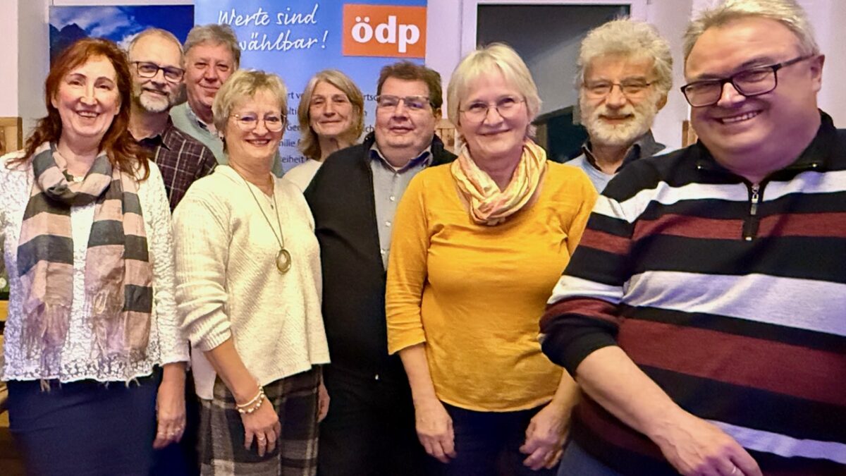 ÖDP wählt einstimmig Liste für Kreistag Neustadt/WN: "enkeltauglicher Kurs"