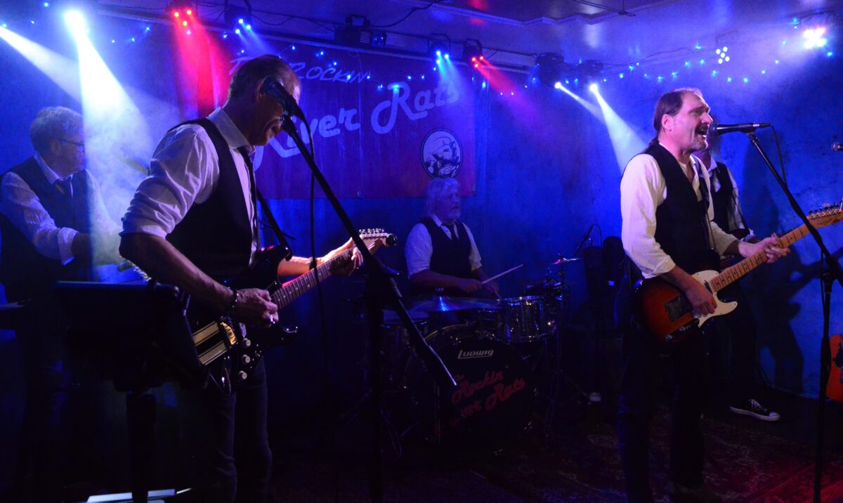 "Rocking River Rats" aus Regenburg begeistern im Parapluie