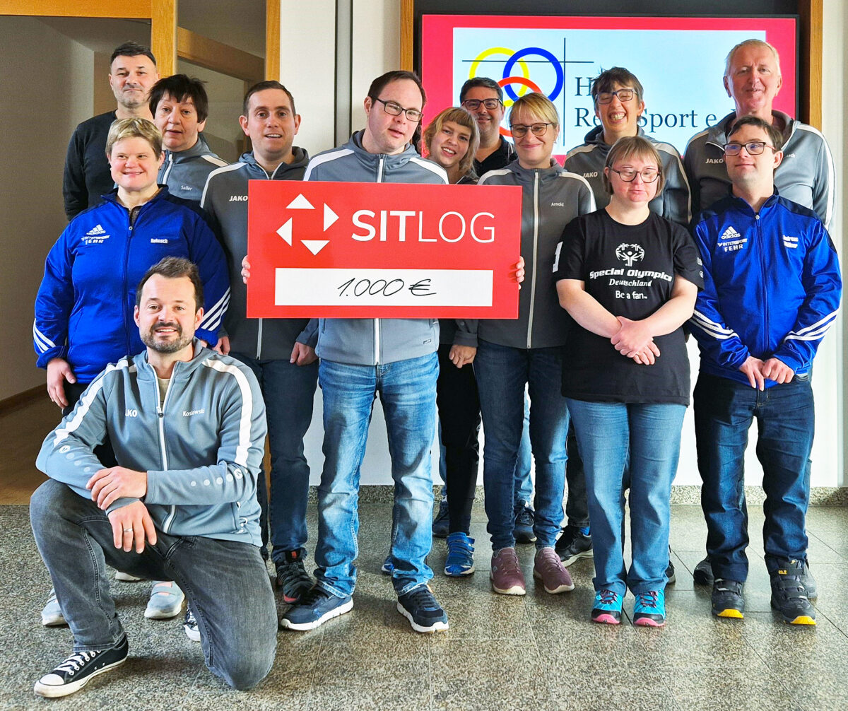 SITLog spendet 1.000 Euro an HPZ-RehaSportverein Irchenrieth