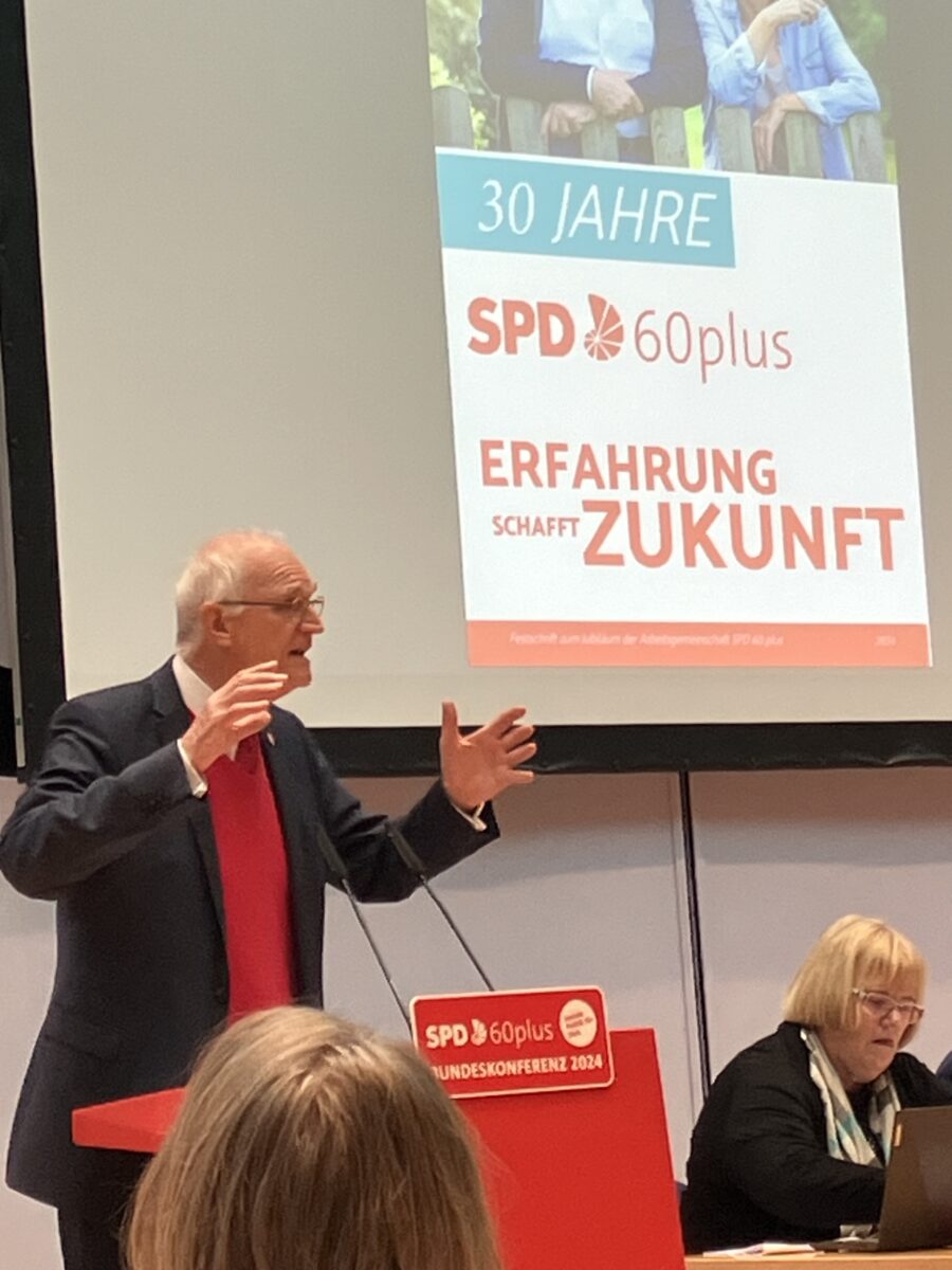 SPD 60plus warnt vor Änderungen am Rentenpaket in der Oberpfalz