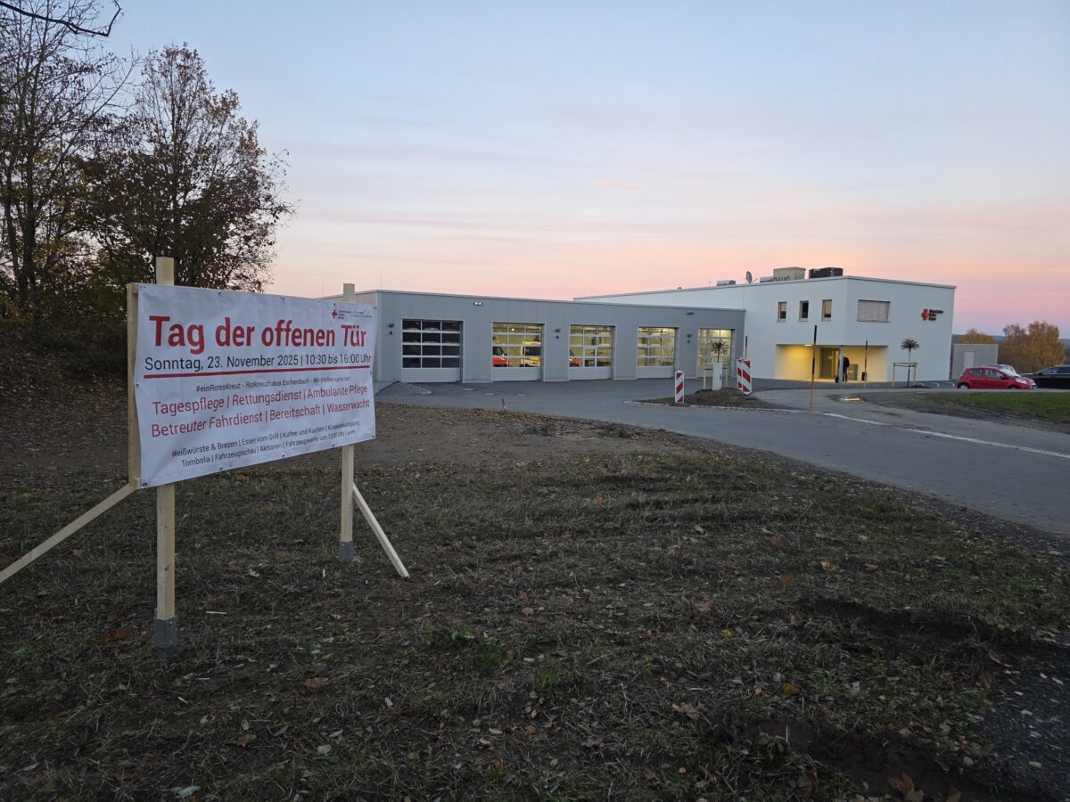 Tag der offenen Tür im neuen Rotkreuzhaus in Eschenbach