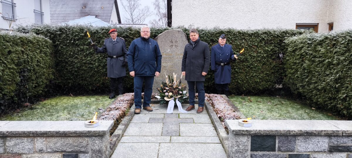 Totensonntag-Gedenken der Rehbühlsiedler in Weiden