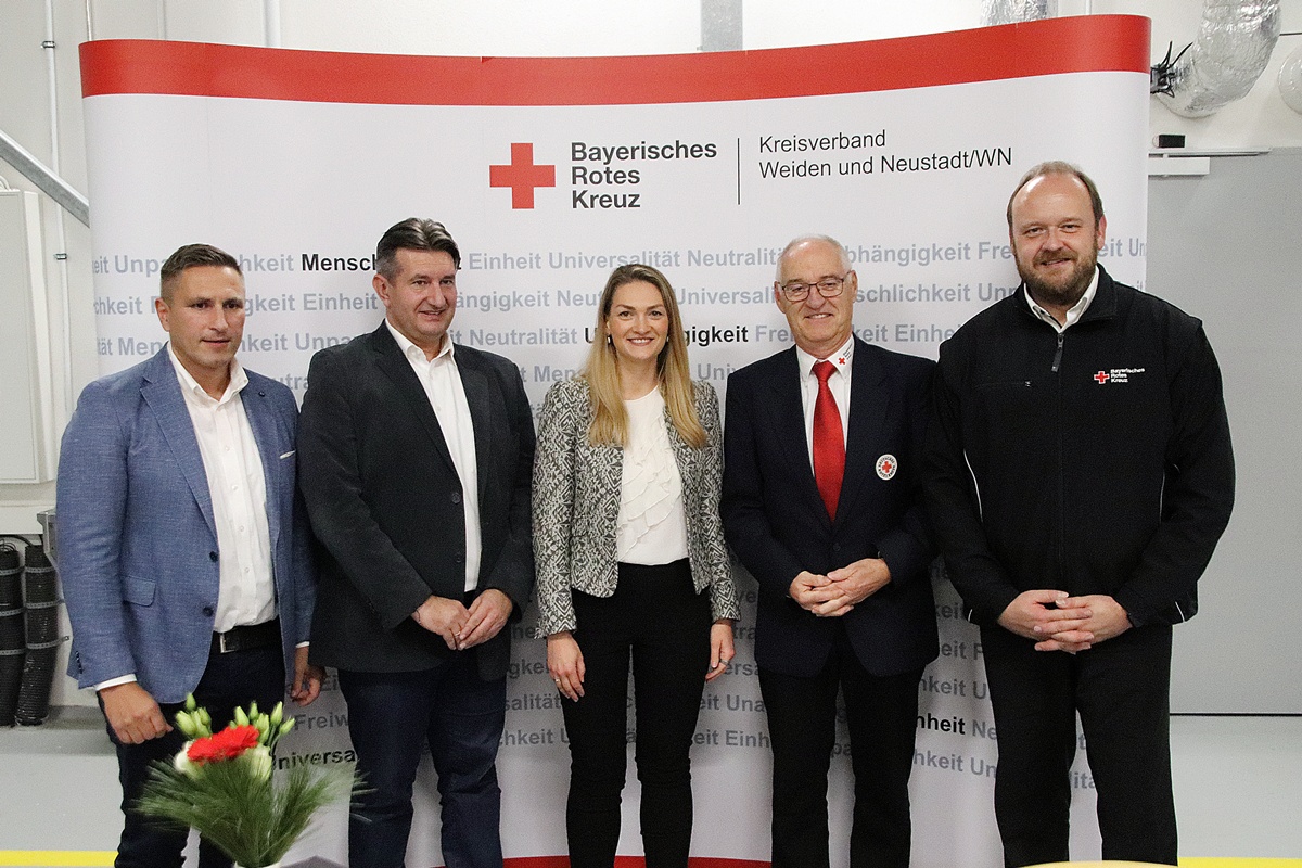 Offizielle Einweihung des neuen Rotkreuzhauses in Eschenbach