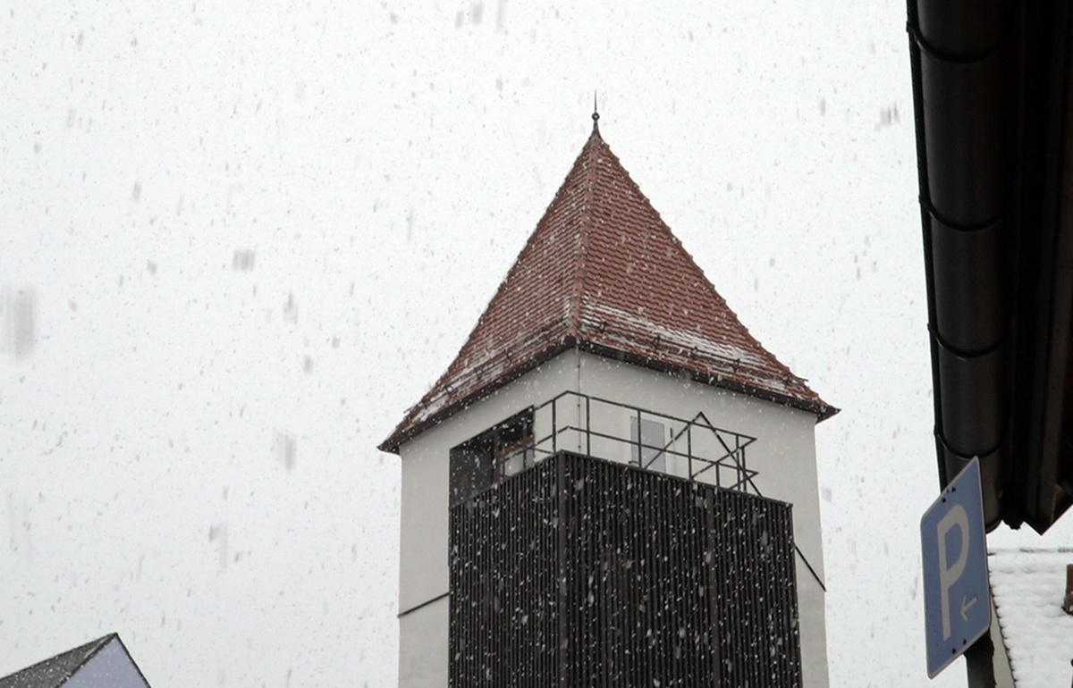Feierliche Eröffnung Weißer Turm in Auerbach