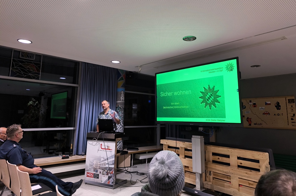 Sicher wohnen in Eschenbach – Polizei informiert über Einbruchsschutz