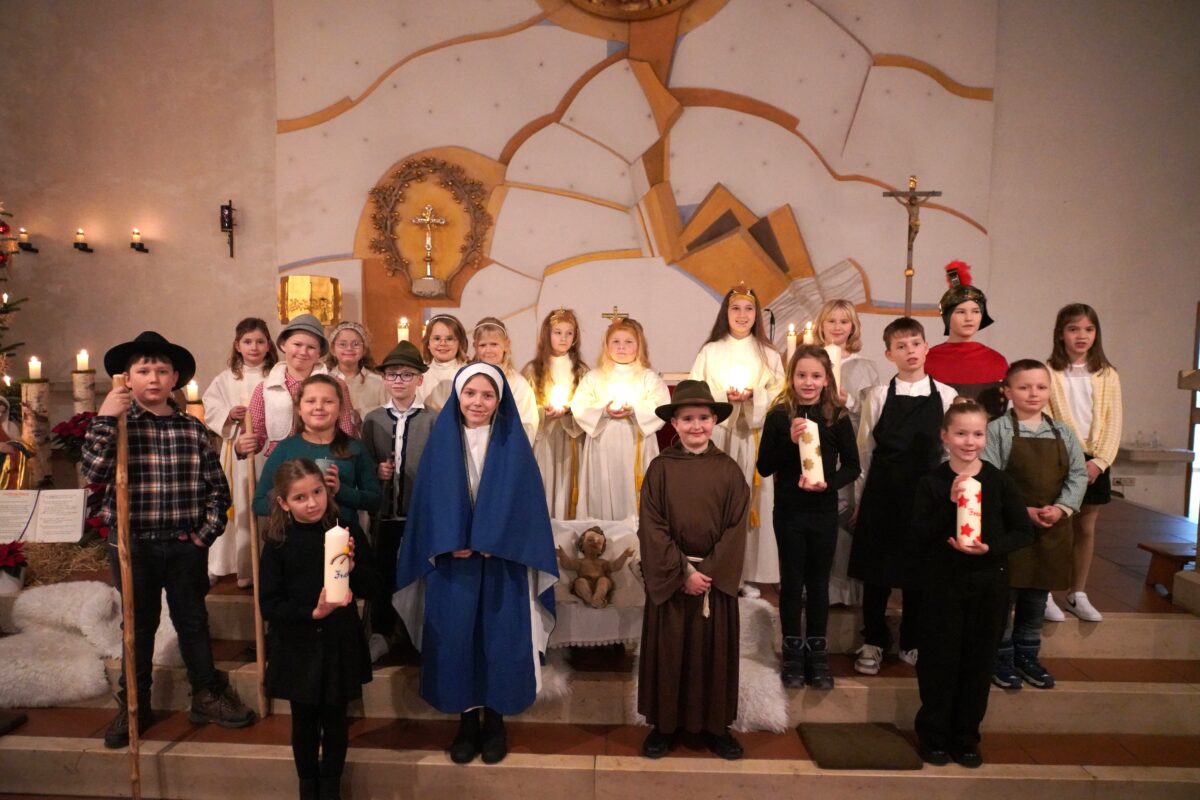 Krippenspiel 2025 berührte Jung und Alt in Waldthurn