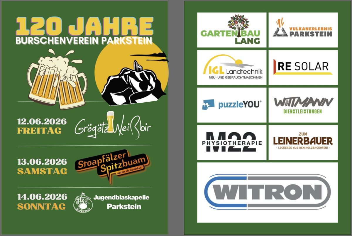 120 Jahre Burschenverein Parkstein