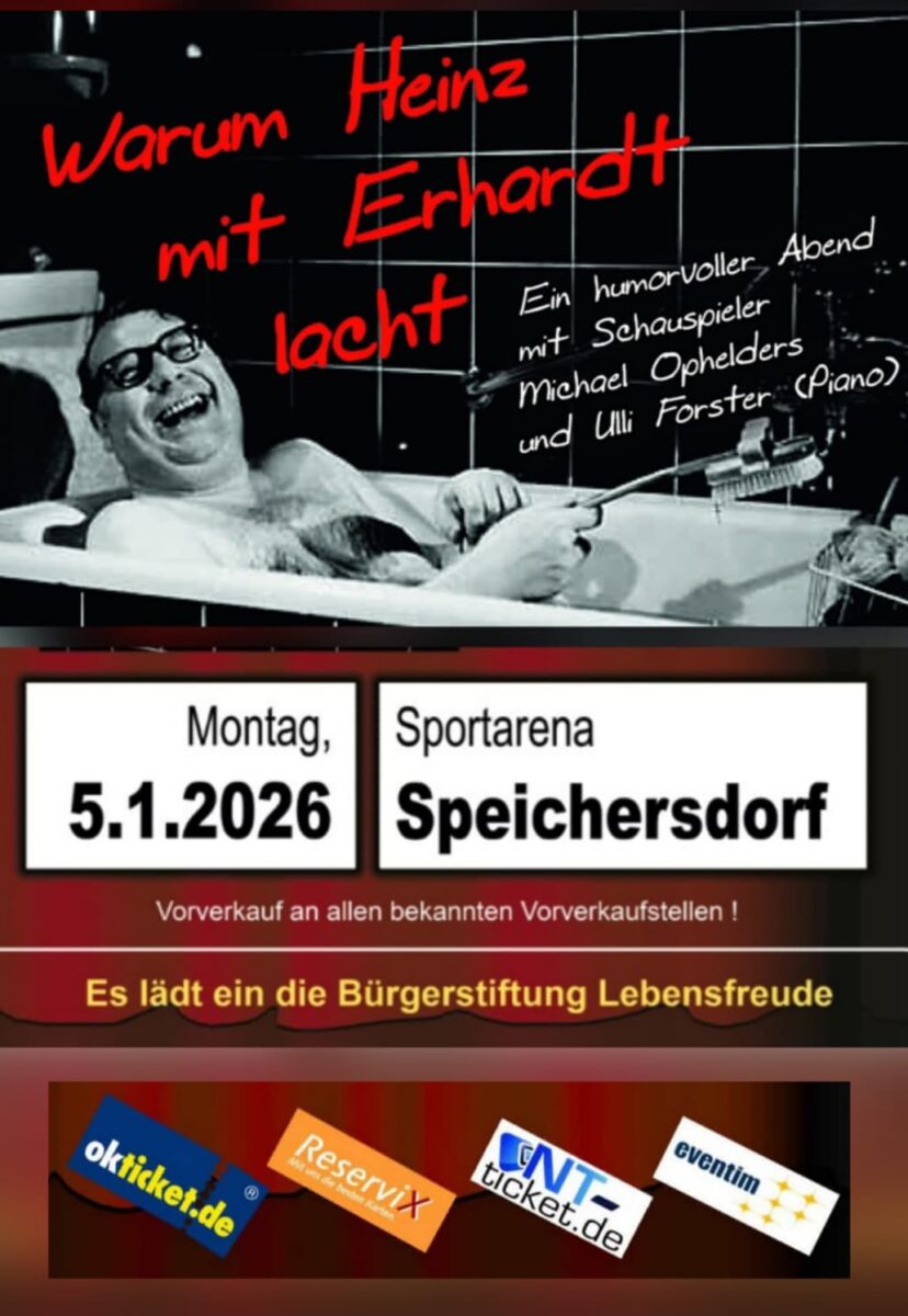 HEINZ-ERHARDT-REVUE mit Michael Ophelders