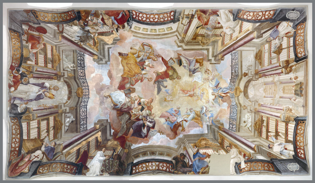 Die gemalte Bibliothek von Speinshart und ihre Bestände: Wunsch oder Realität?