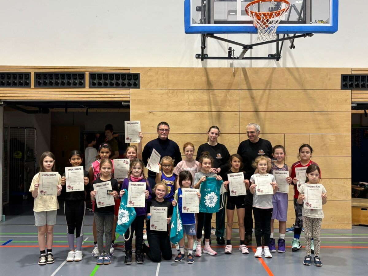 Nur Gewinner bei der Stadtmeisterschaft im Basketball