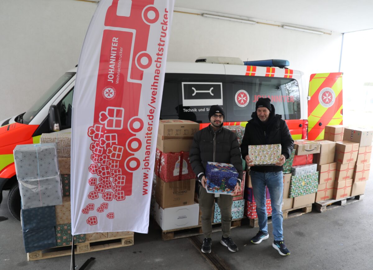 Bayernwerk sammelt über 130 Pakete für Johanniter in Regensburg