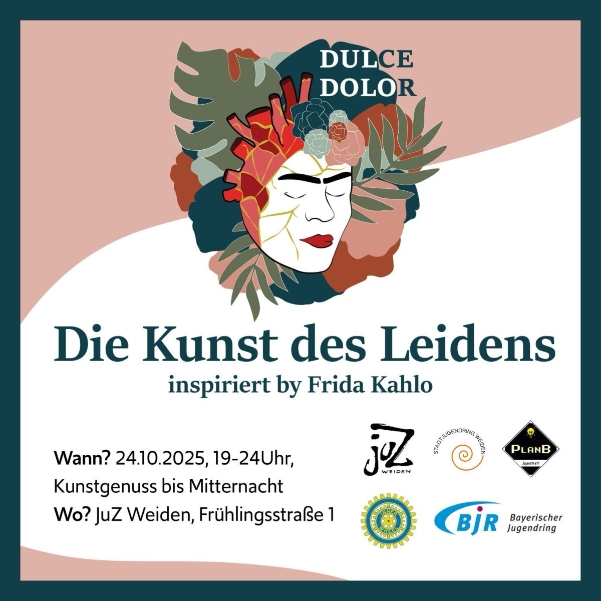 DULCE DOLOR-DIE KUNST DES LEIDENS inspiriert by Frida Kahlo